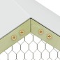 vidaXL Jaula gallinero madera impregnada pino y acero 3x1,5x2 m vidaXL Jaula gallinero madera impregnada pino y acero 3x1,5x2 m