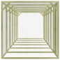 vidaXL Jaula gallinero madera impregnada pino y acero 9x1,5x1,5 m vidaXL Jaula gallinero madera impregnada pino y acero 9x1,5x1,5 m