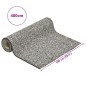 vidaXL Revestimiento de piedra gris 400x100 cm vidaXL Revestimiento de piedra gris 400x100 cm