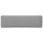 vidaXL Otomana de jardín de palets madera de pino impregnada gris vidaXL Otomana de jardín de palets madera de pino impregnada gris