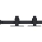 vidaXL Kit mini puerta corredera de armario acero carbono 122 cm vidaXL Kit mini puerta corredera de armario acero carbono 122 cm