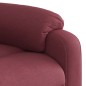 vidaXL Sillón eléctrico reclinable elevable de tela rojo tinto vidaXL Sillón eléctrico reclinable elevable de tela rojo tinto
