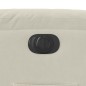 vidaXL Sillón reclinable eléctrico de terciopelo blanco crema vidaXL Sillón reclinable eléctrico de terciopelo blanco crema