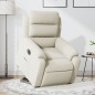 vidaXL Sillón eléctrico reclinable elevable de terciopelo crema vidaXL Sillón eléctrico reclinable elevable de terciopelo crema