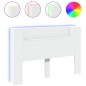 vidaXL Cabecero de cama con luz LED blanco 160x16,5x103,5 cm vidaXL Cabecero de cama con luz LED blanco 160x16,5x103,5 cm