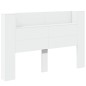 vidaXL Cabecero de cama con luz LED blanco 160x16,5x103,5 cm vidaXL Cabecero de cama con luz LED blanco 160x16,5x103,5 cm