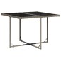 vidaXL Set comedor de jardín 5 piezas con cojines ratán sintético gris vidaXL Set comedor de jardín 5 piezas con cojines ratán sintético gris