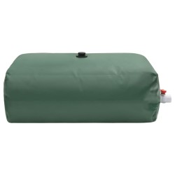vidaXL Depósito de agua plegable con grifo PVC 1000 l