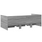 vidaXL Tumbona con cajones madera ingeniería gris Sonoma 100x200 cm vidaXL Tumbona con cajones madera ingeniería gris Sonoma 100x200 cm