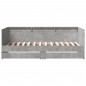 vidaXL Tumbona con cajones madera ingeniería gris hormigón 90x190 cm vidaXL Tumbona con cajones madera ingeniería gris hormigón 90x190 cm