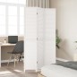 vidaXL Biombo separador de 3 paneles madera maciza Paulownia blanco vidaXL Biombo separador de 3 paneles madera maciza Paulownia blanco