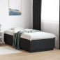 vidaXL Estructura de cama madera de ingeniería negra 100x200 cm vidaXL Estructura de cama madera de ingeniería negra 100x200 cm