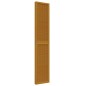 vidaXL Biombo separador de 4 paneles madera maciza paulownia marrón vidaXL Biombo separador de 4 paneles madera maciza paulownia marrón