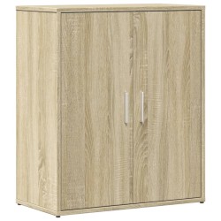 vidaXL Aparador de madera de ingeniería roble Sonoma 60x31x70 cm