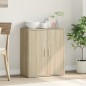 vidaXL Aparador de madera de ingeniería roble Sonoma 60x31x70 cm vidaXL Aparador de madera de ingeniería roble Sonoma 60x31x70 cm