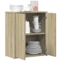 vidaXL Aparador de madera de ingeniería roble Sonoma 60x31x70 cm vidaXL Aparador de madera de ingeniería roble Sonoma 60x31x70 cm