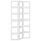 vidaXL Biombo separador de 3 paneles madera maciza Paulownia blanco vidaXL Biombo separador de 3 paneles madera maciza Paulownia blanco