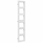 vidaXL Biombo separador de 3 paneles madera maciza Paulownia blanco vidaXL Biombo separador de 3 paneles madera maciza Paulownia blanco