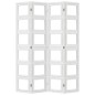 vidaXL Biombo separador de 4 paneles madera maciza Paulownia blanco vidaXL Biombo separador de 4 paneles madera maciza Paulownia blanco