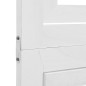vidaXL Biombo separador de 4 paneles madera maciza Paulownia blanco vidaXL Biombo separador de 4 paneles madera maciza Paulownia blanco