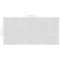 vidaXL Cubierta solar de piscina de PE flotante gris 450x220 cm vidaXL Cubierta solar de piscina de PE flotante gris 450x220 cm