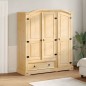 vidaXL Armario Corona madera maciza de pino 151,5x52x170 cm vidaXL Armario Corona madera maciza de pino 151,5x52x170 cm