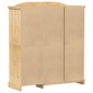 vidaXL Armario Corona madera maciza de pino 151,5x52x170 cm vidaXL Armario Corona madera maciza de pino 151,5x52x170 cm