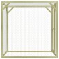 vidaXL Jaula gallinero madera impregnada pino y acero 1,5x1,5x1,5 m vidaXL Jaula gallinero madera impregnada pino y acero 1,5x1,5x1,5 m