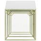 vidaXL Jaula gallinero madera impregnada pino y acero 4,5x1,5x2 m