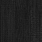 vidaXL Jardinera de madera maciza de pino negro 31x31x70 cm vidaXL Jardinera de madera maciza de pino negro 31x31x70 cm