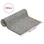 vidaXL Revestimiento de piedra gris 250x100 cm
