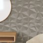 vidaXL Paneles pared 48 uds XPS diamante gris hormigón 50x50cm 12 m²