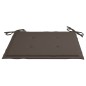 vidaXL Sillas de jardín 2 uds madera teca con cojines gris taupe vidaXL Sillas de jardín 2 uds madera teca con cojines gris taupe