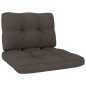 vidaXL Set muebles de jardín y cojines 3 pzas madera pino impregnada vidaXL Set muebles de jardín y cojines 3 pzas madera pino impregnada
