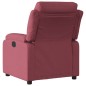 vidaXL Sillón reclinable de tela rojo tinto vidaXL Sillón reclinable de tela rojo tinto