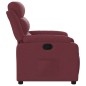 vidaXL Sillón reclinable de tela rojo tinto vidaXL Sillón reclinable de tela rojo tinto