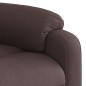 vidaXL Sillón reclinable de tela marrón oscuro vidaXL Sillón reclinable de tela marrón oscuro