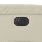 vidaXL Sillón reclinable eléctrico de cuero sintético crema vidaXL Sillón reclinable eléctrico de cuero sintético crema