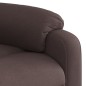 vidaXL Sillón reclinable eléctrico tela marrón oscuro vidaXL Sillón reclinable eléctrico tela marrón oscuro