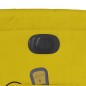 vidaXL Sillón reclinable de masaje eléctrico terciopelo amarillo vidaXL Sillón reclinable de masaje eléctrico terciopelo amarillo