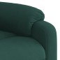 vidaXL Sillón reclinable de masaje eléctrico terciopelo verde oscuro vidaXL Sillón reclinable de masaje eléctrico terciopelo verde oscuro