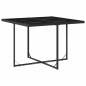 vidaXL Set de comedor de jardín 9 pzas y cojines ratán sintético negro vidaXL Set de comedor de jardín 9 pzas y cojines ratán sintético negro