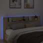 vidaXL Cabecero de cama con LED roble Sonoma 220x16,5x103,5 cm vidaXL Cabecero de cama con LED roble Sonoma 220x16,5x103,5 cm