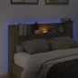 vidaXL Cabecero de cama con luz LED roble Sonoma 160x16,5x103,5 cm vidaXL Cabecero de cama con luz LED roble Sonoma 160x16,5x103,5 cm