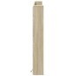 vidaXL Cabecero de cama con luz LED roble Sonoma 160x16,5x103,5 cm vidaXL Cabecero de cama con luz LED roble Sonoma 160x16,5x103,5 cm