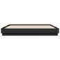 vidaXL Estructura de cama madera de ingeniería negra 180x200 cm vidaXL Estructura de cama madera de ingeniería negra 180x200 cm