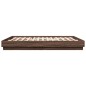 vidaXL Estructura de cama madera de ingeniería marrón roble 180x200 cm vidaXL Estructura de cama madera de ingeniería marrón roble 180x200 cm