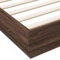 vidaXL Estructura de cama madera de ingeniería marrón roble 180x200 cm vidaXL Estructura de cama madera de ingeniería marrón roble 180x200 cm