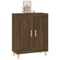 vidaXL Aparador madera contrachapada marrón roble 69,5x34x90 cm vidaXL Aparador madera contrachapada marrón roble 69,5x34x90 cm