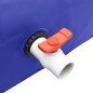 vidaXL Depósito de agua plegable con grifo PVC 2100 l vidaXL Depósito de agua plegable con grifo PVC 2100 l